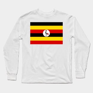 Uganda flag Long Sleeve T-Shirt